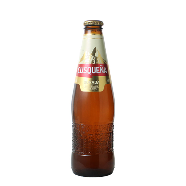 クスケーニャ ゴールデンラガー　ビール　5.0％　330ml　ペルー産　※ご購入は4本から