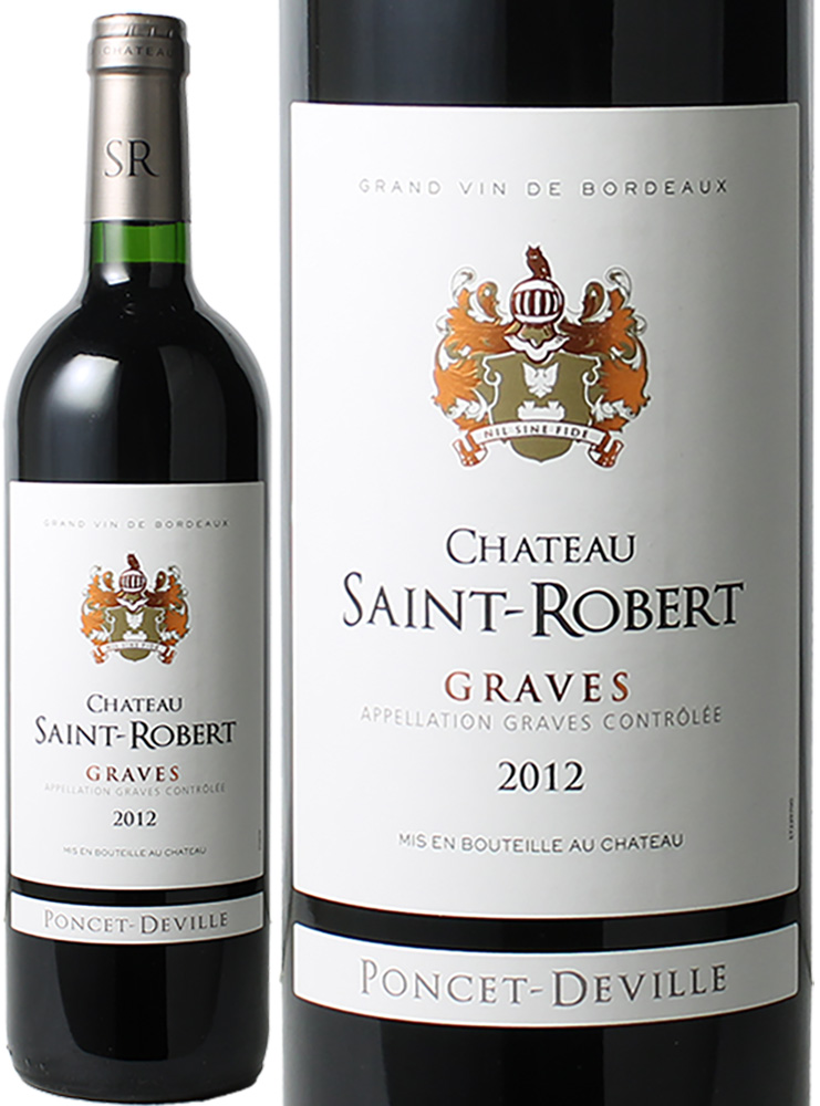 シャトー・サン・ロベール　グラーヴ　[2012]　＜赤＞　＜ワイン／ボルドー＞