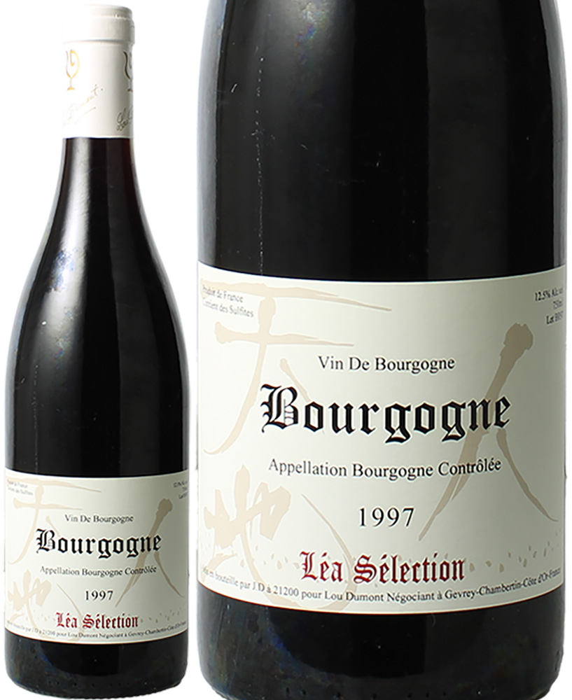 ブルゴーニュ・ルージュ　[1997]　ルー・デュモン　レア・セレクション　＜赤＞　＜ワイン／ブルゴーニュ＞