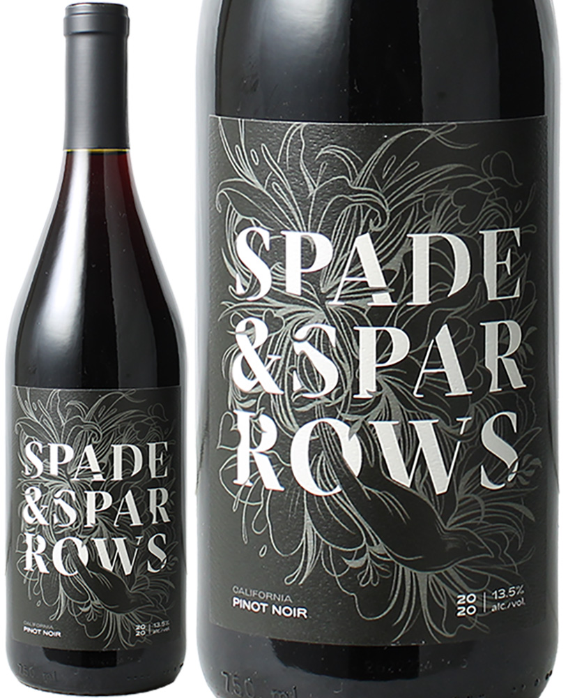 スペード＆スパロウ　カリフォルニア　ピノ・ノワール　[2020]　＜赤＞　＜ワイン／アメリカ＞