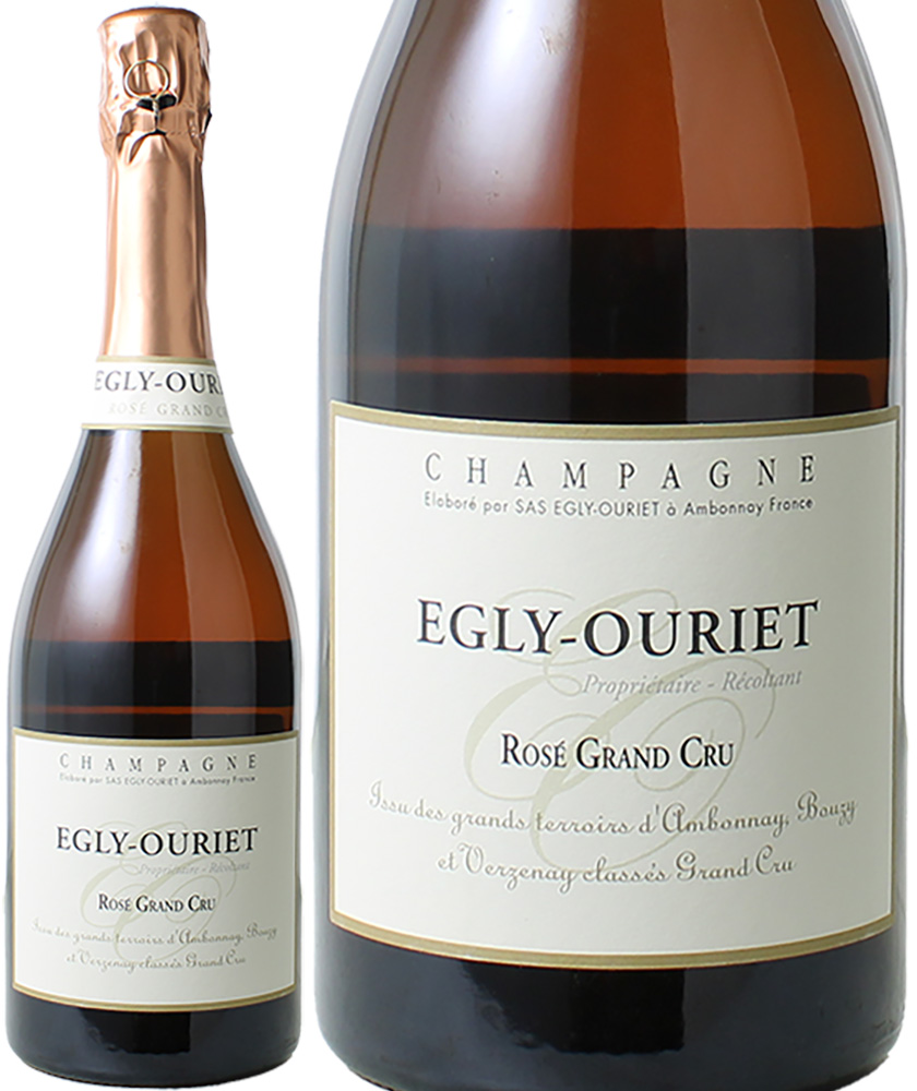 エグリ・ウーリエ　エクストラ・ブリュット・ロゼ　グラン・クリュ　正規品　NV（2017/18/19）（ピノ・ノワール70％、シャルドネ30％）　＜ロゼ＞　＜ワイン／シャンパン＞