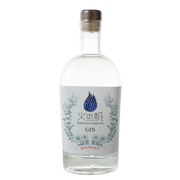 積丹スピリット 火の帆 HONOHO 「BOUQUET-ブーケ」 45% 500ml ジン