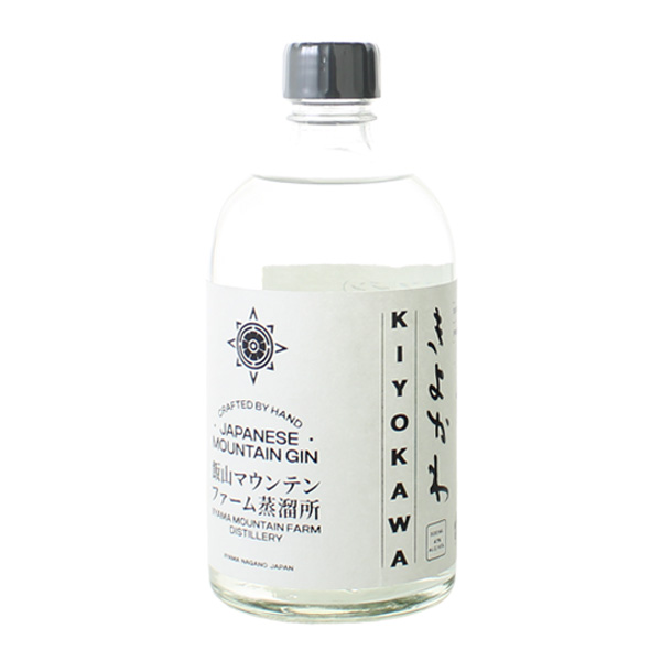 飯山マウンテンファーム蒸溜所 きよかわジン 47% 500ml ジン