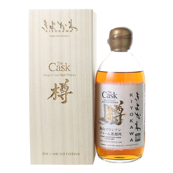 飯山マウンテンファーム蒸溜所 きよかわ The Cask シングルカスクモルトウイスキー 61.1% 500ml ウイスキー
