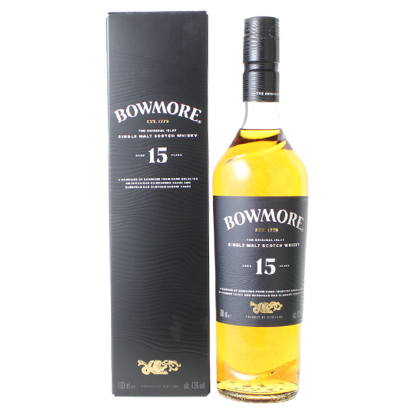 ボウモア 15年  43% 700ml ウイスキー