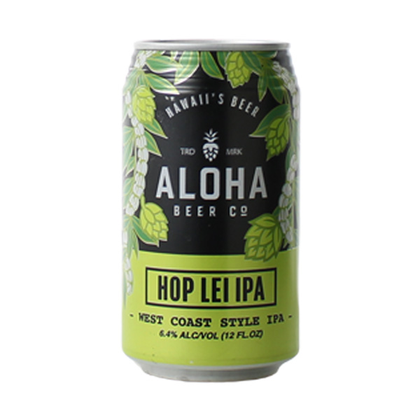 アロハビール ホップレイIPA 缶 6.4% 355ml ビール　※ご購入は4本から