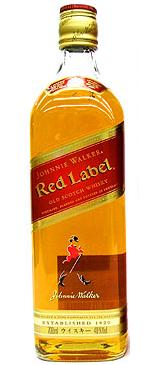 ジョニー ウォーカー 赤ラベル （ジョニ赤）　40％　700ml　ブレンデッドウイスキー 正規輸入品